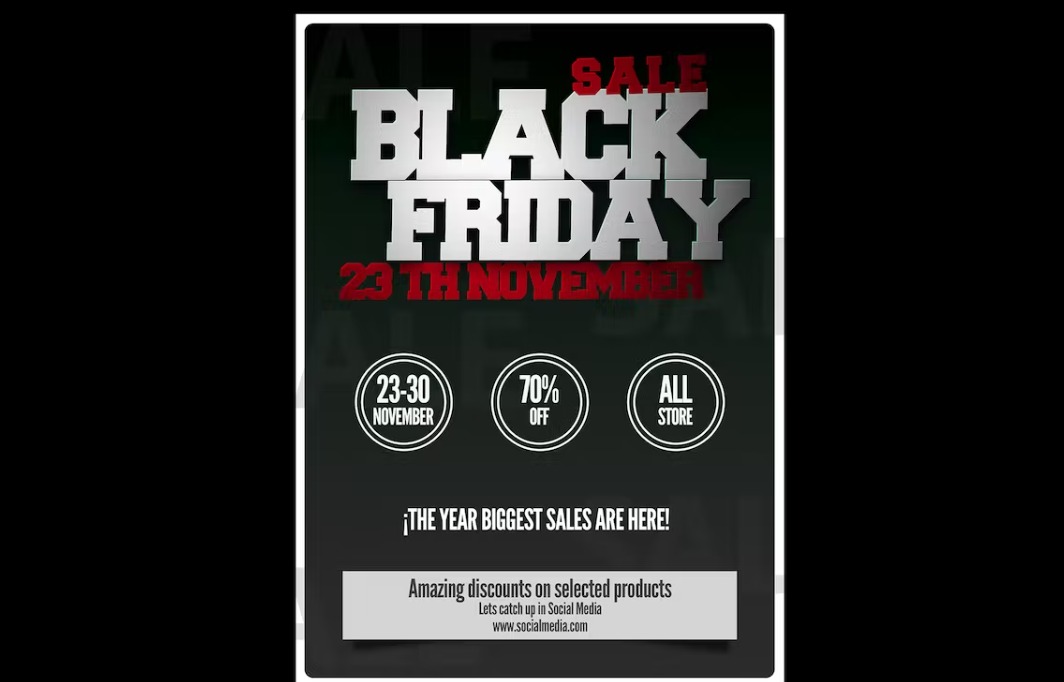 Black Friday Sale Flyer 