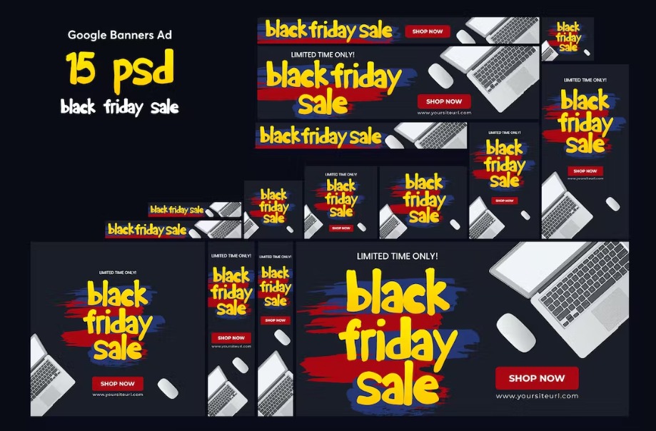 15 Black Friday Banners Ad Download