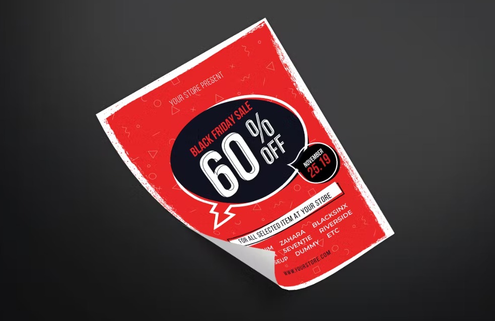 Free 60% Off Black Friday Template Download