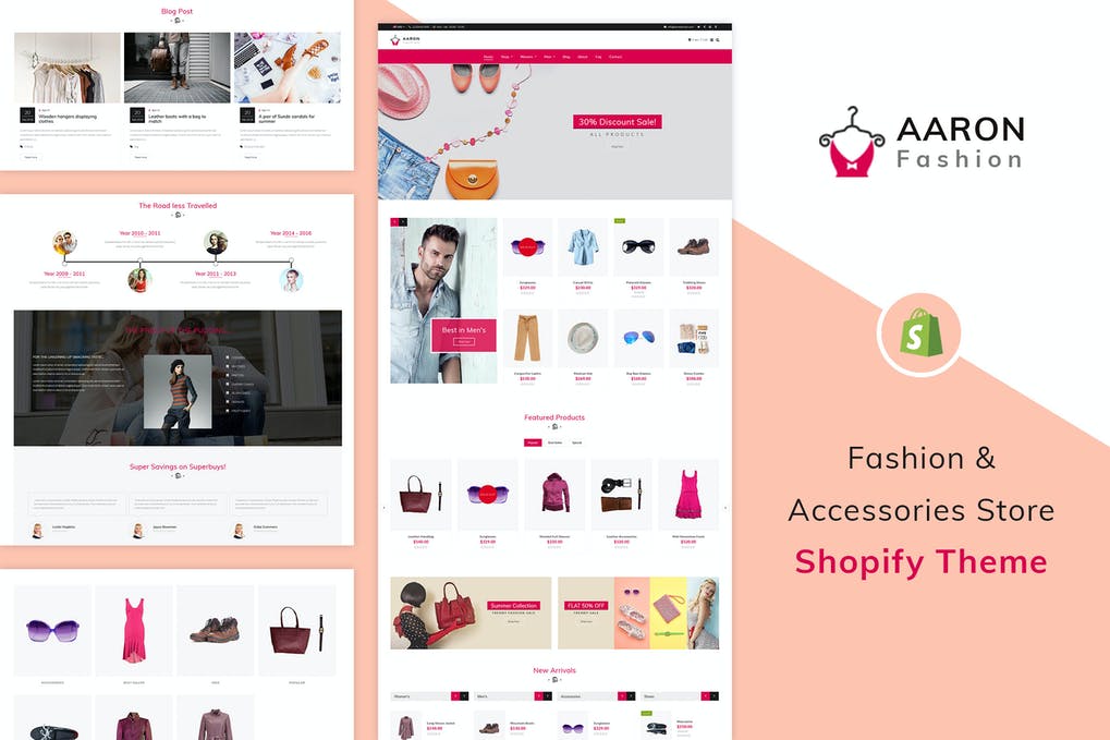 Free Aaron Fashion Shopify Theme Download