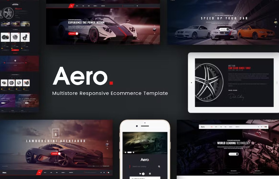 Aero - Car Accessories Opencart 3.x Theme