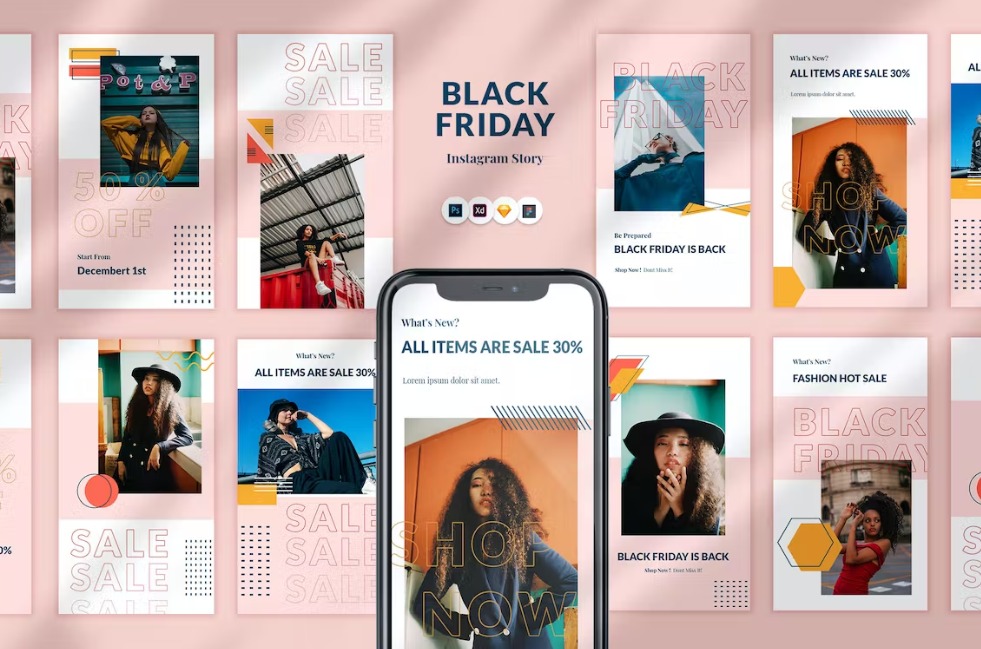 Black Friday Sale Instagram Stories