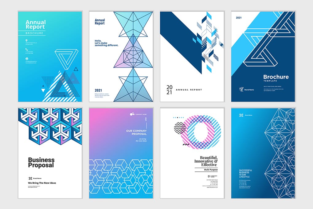 Brochure , Business Plan, Annual Report Designs Templates