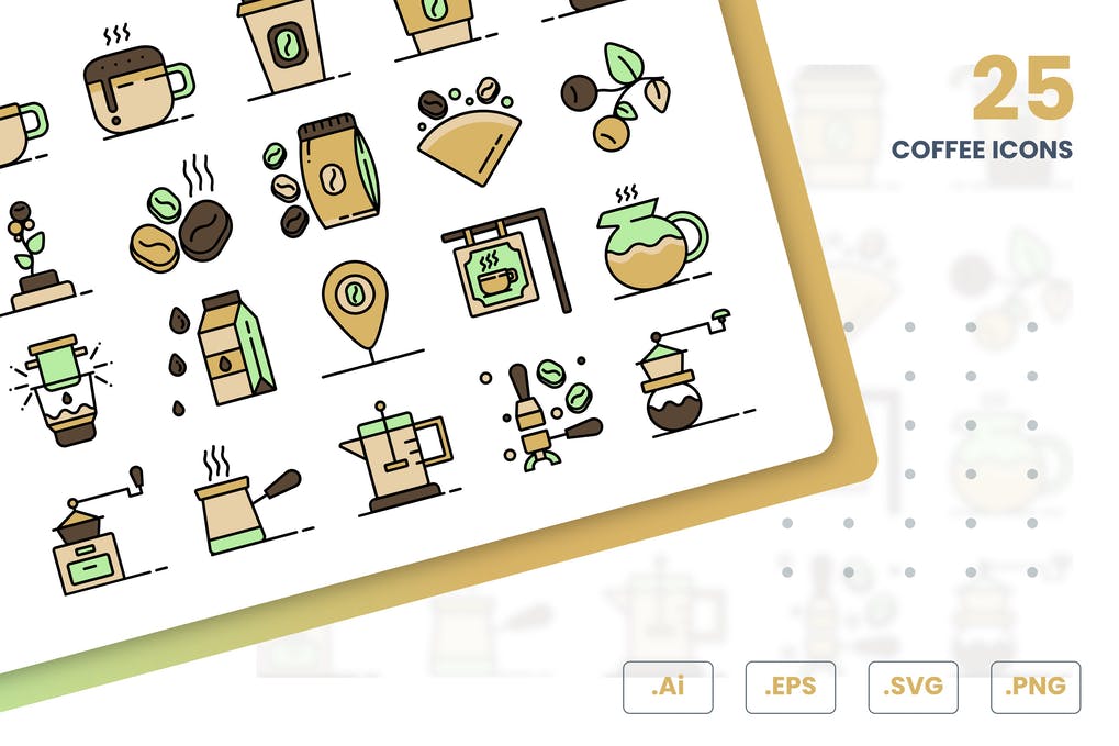 Free Coffee Shop Icons Set Download