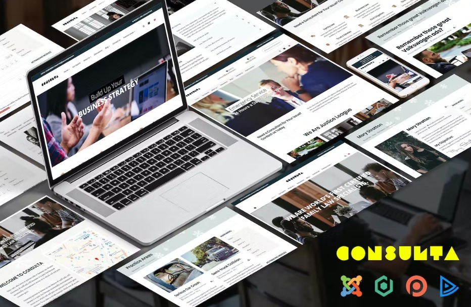 Free Consulta Consutation & Lawyer Joomla Template Download