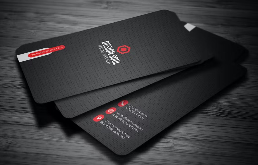 Free Corporate Business Card Download | Vol A001