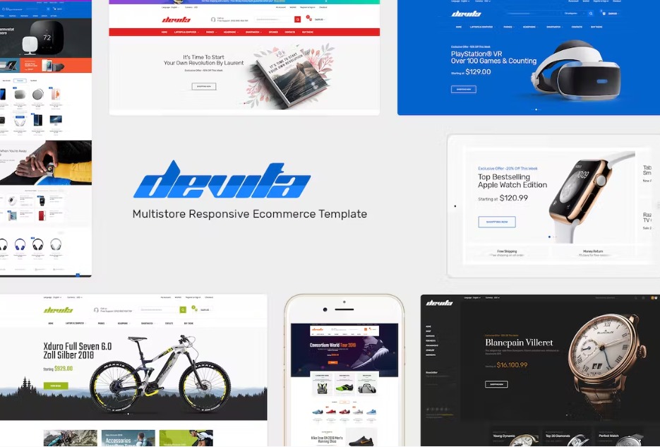 Devita Multipurpose Responsive Opencart Theme