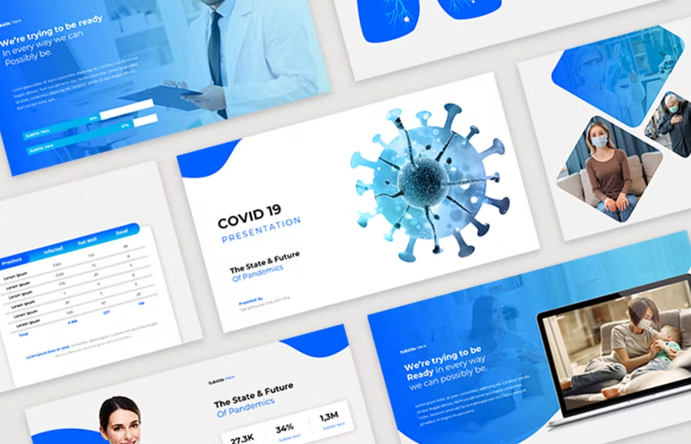 Free Covid 19 Medical Powerpoint Templates Download