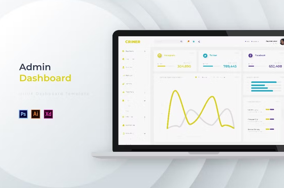 Free Criner Dashboard Admin Template Download