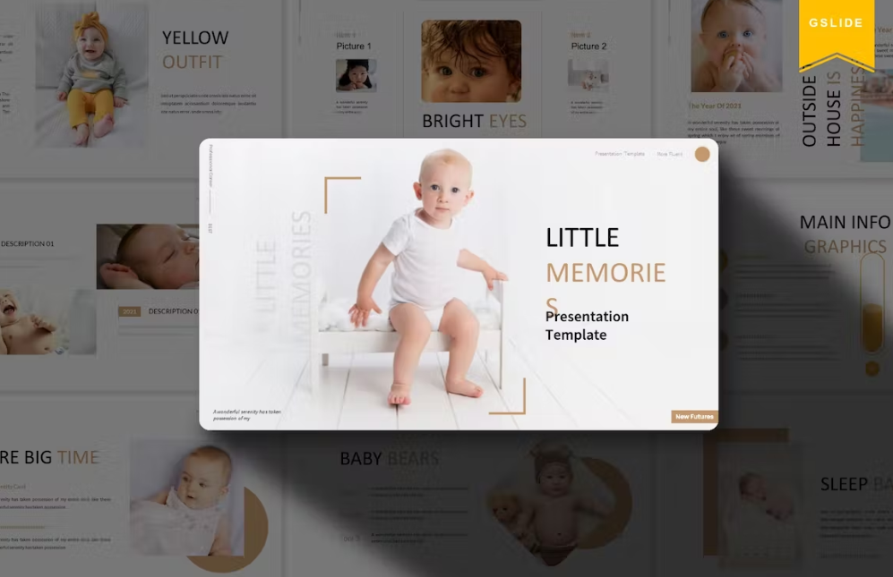 Free Little Memories Google Slides Template Download