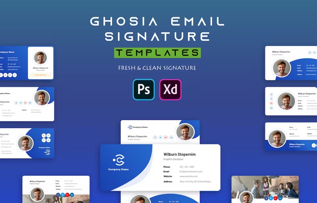 Ghosia Email Signature Template