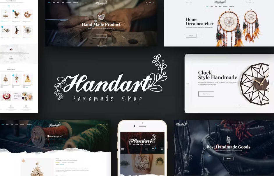 HandArt Opencart 3 Theme for Handmade Artists