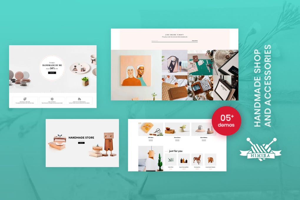 Free Himita Handmade Shop Accessories Shopify Theme Download