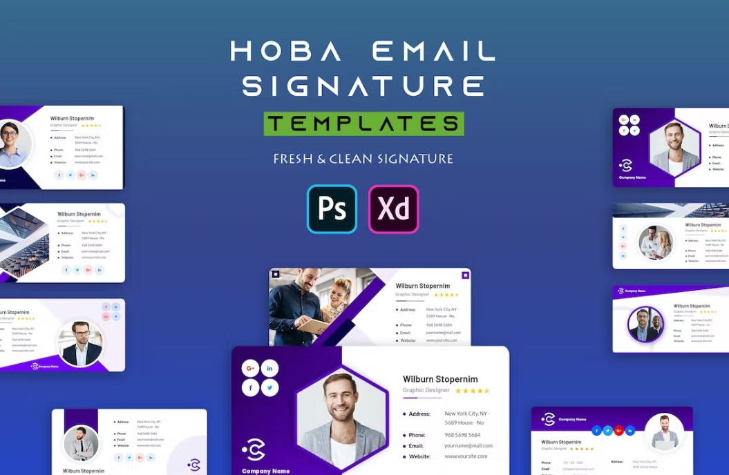 Hoba Email Signature Template