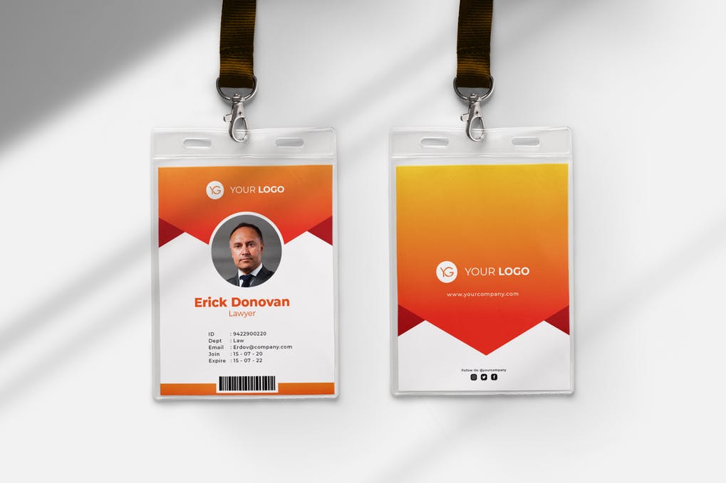 Free ID Card Template Download