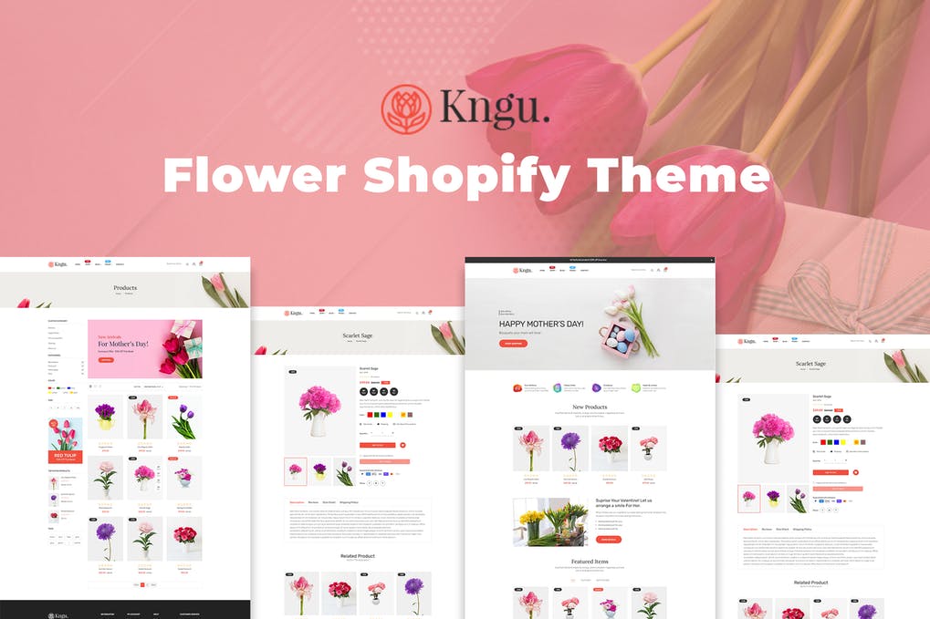 Free Kngu Flower Shopify Theme Download