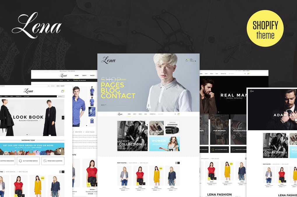 Free Lena Responsive Shopify Theme Download