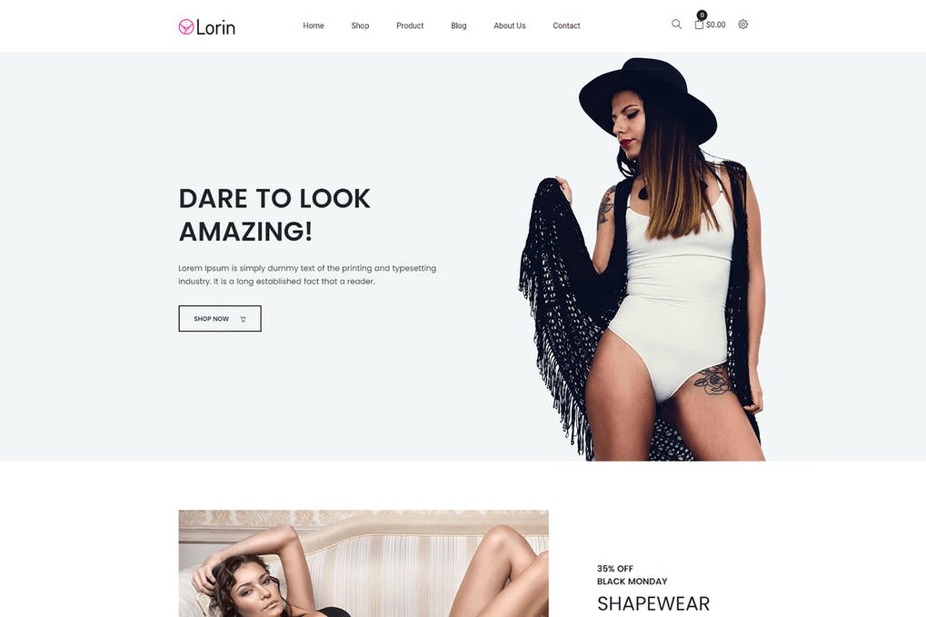 Free Lorin Shapewear Shopify Theme Download