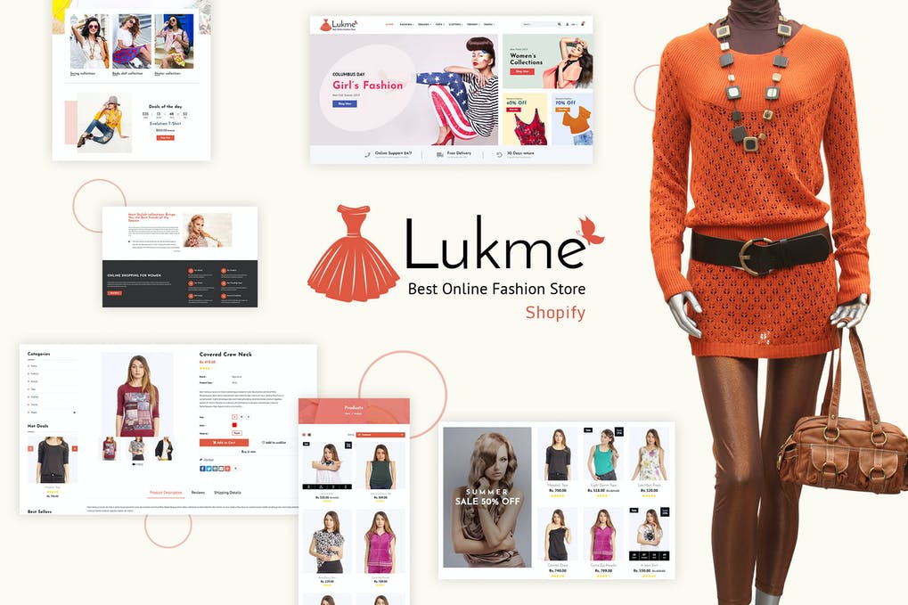 Free Lukme Sectioned Fashion Shopify Theme Download