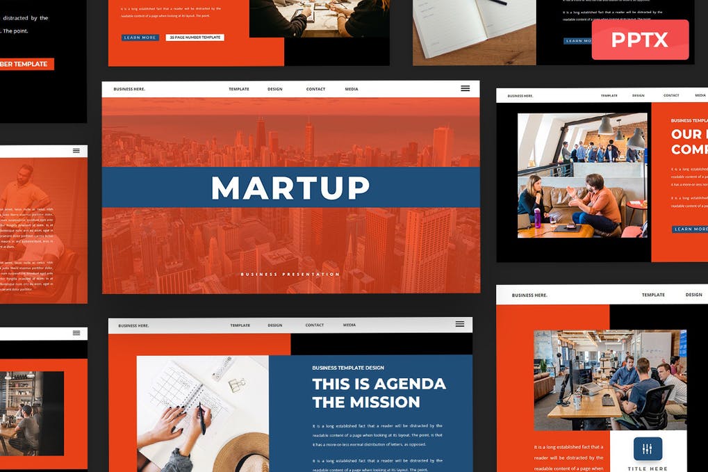 Free Martup Powerpoint Presentation Templates Download