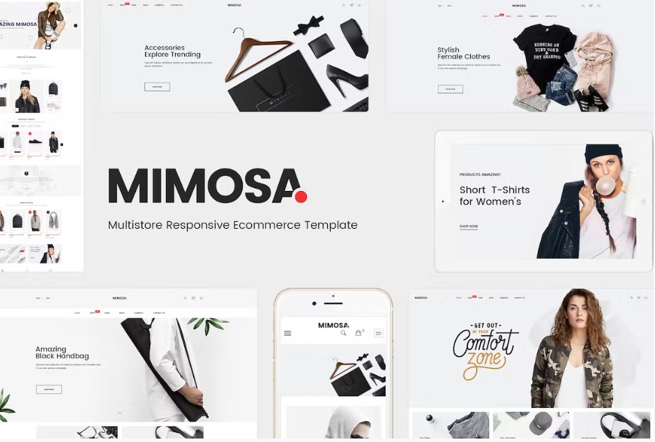 Mimosa - Responsive Fashion Opencart 3 Theme