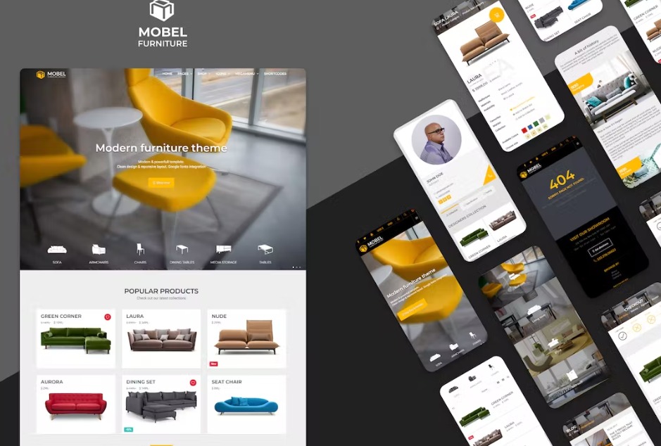 Mobel Furniture OpenCart Theme