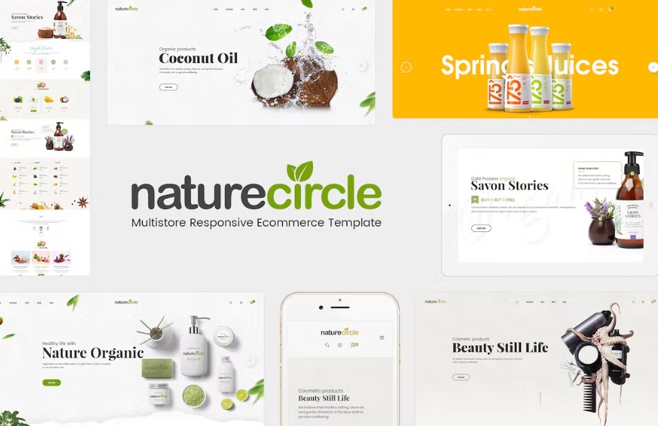 NatureCircle Organic Responsive OpenCart Theme