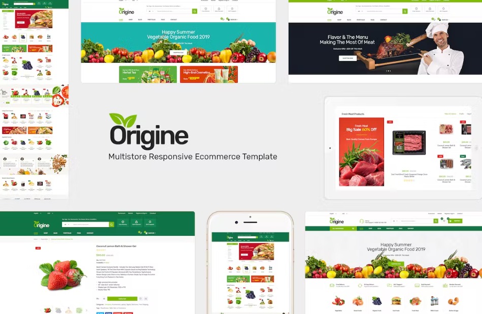 Organic Opencart Theme