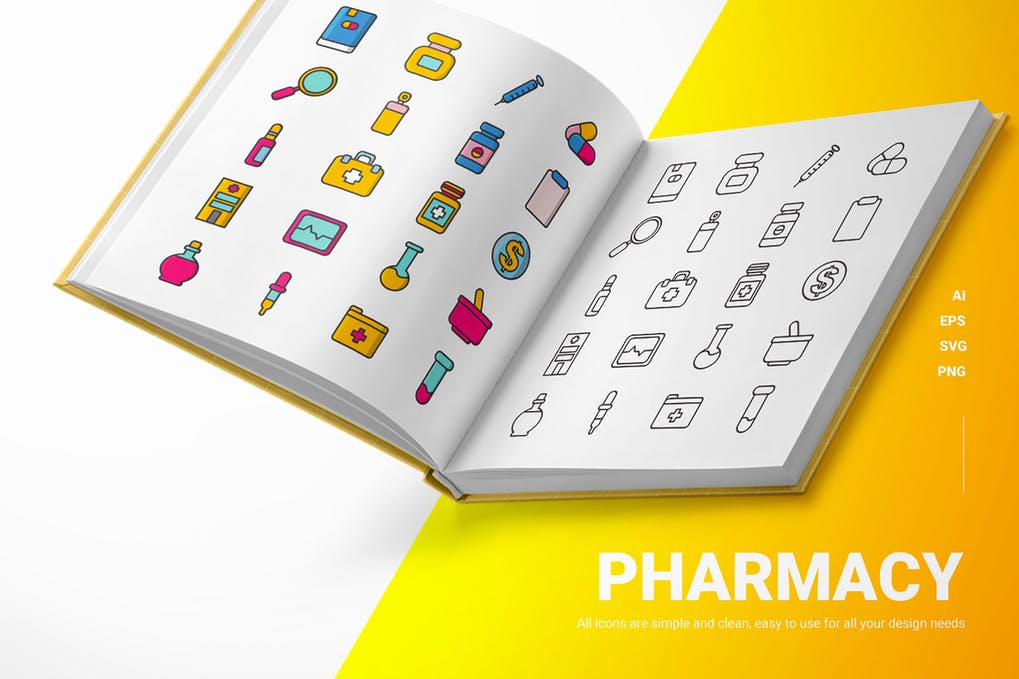 Free Pharmacy Icons Download