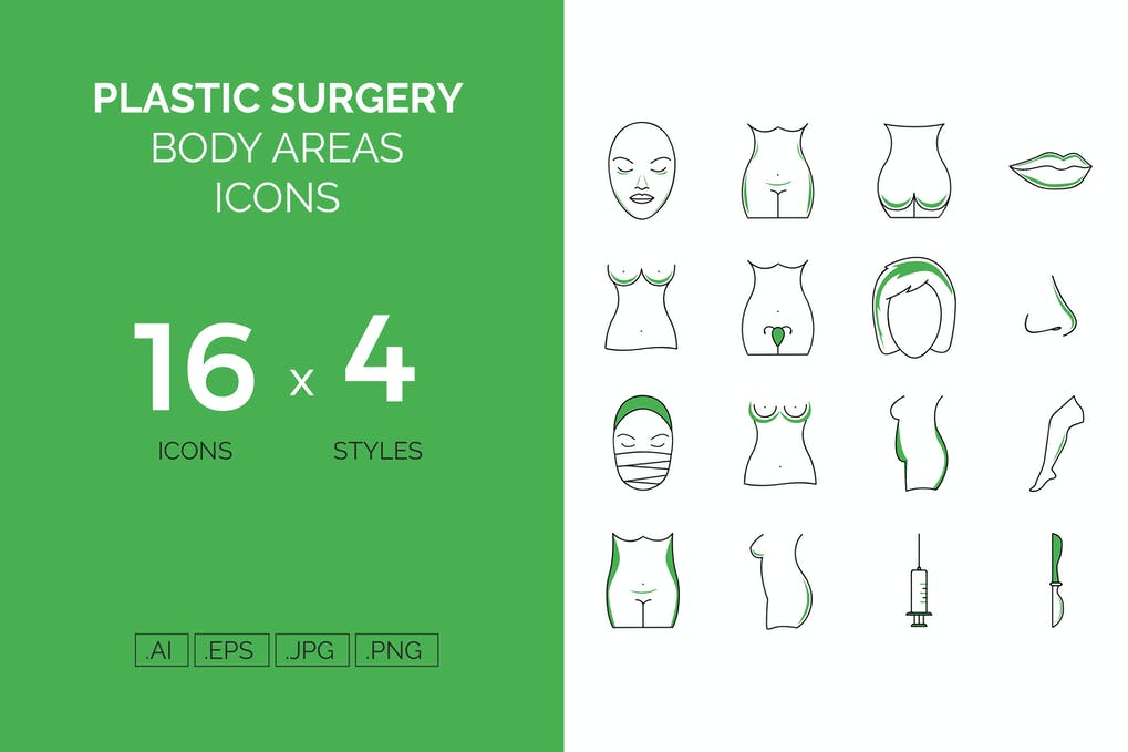 Free Plastic surgery icons Download