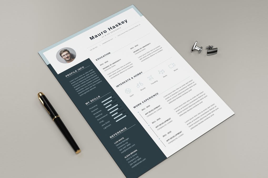 Resume-CV and Cover Letter Vol.02