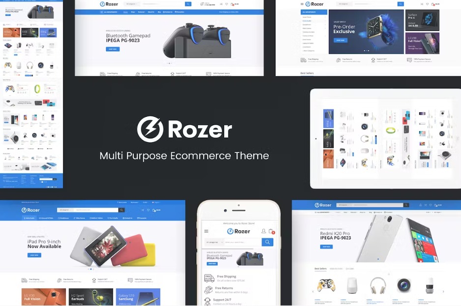 Rozer Digital Responsive OpenCart Theme