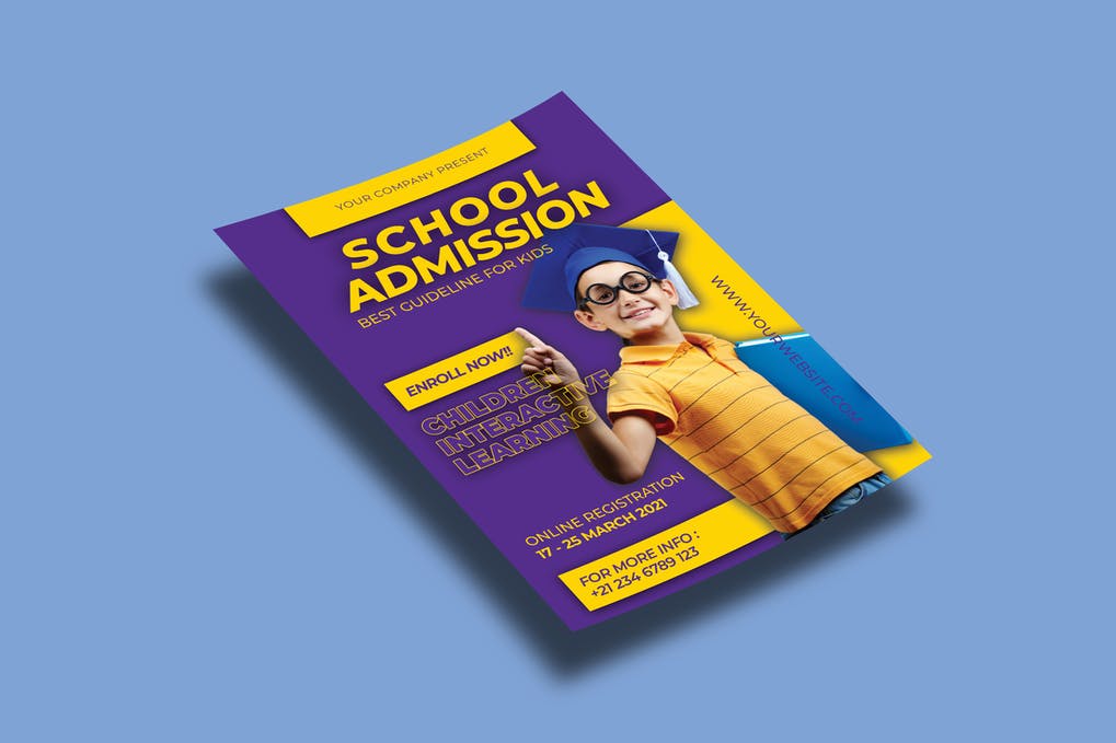 Free School Flyers Template Download