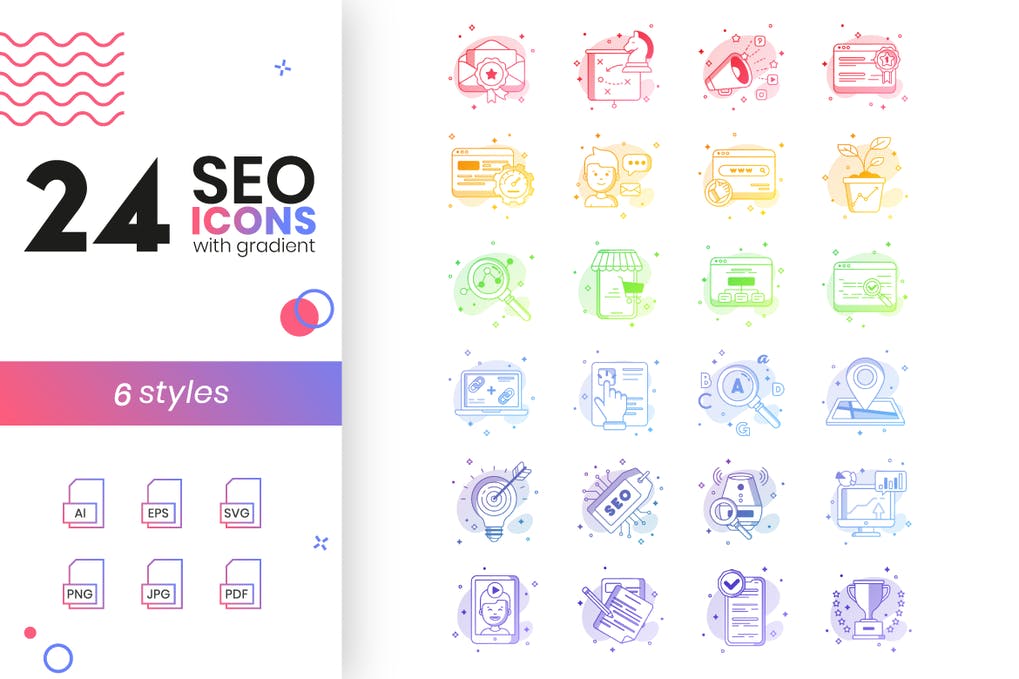 Free SEO icons Download