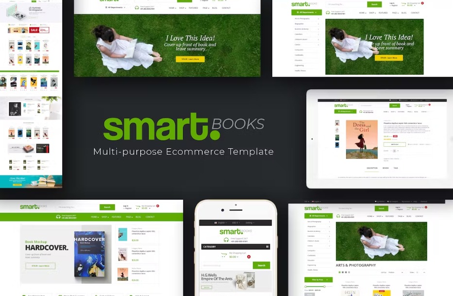 SmartBook - OpenCart Theme