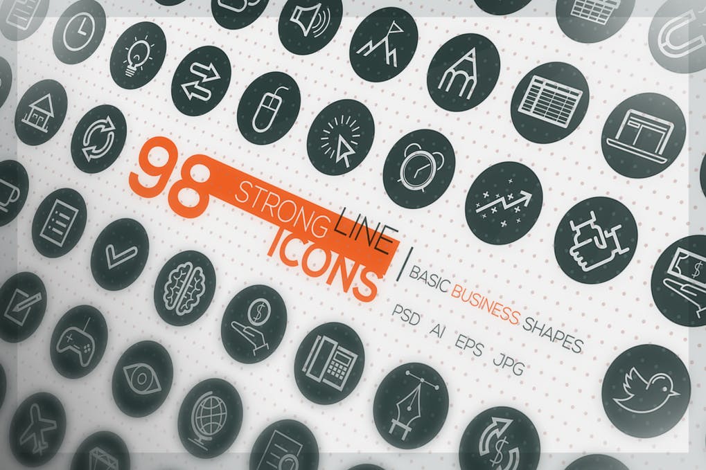 Free Strong Line Icons Download