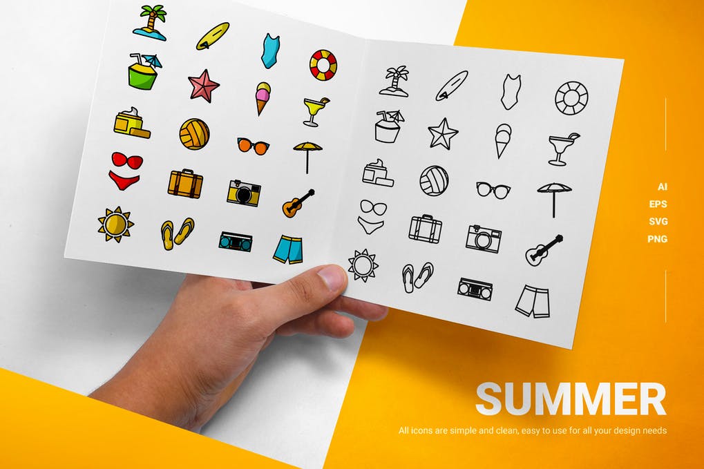 Free Summer Icons Download