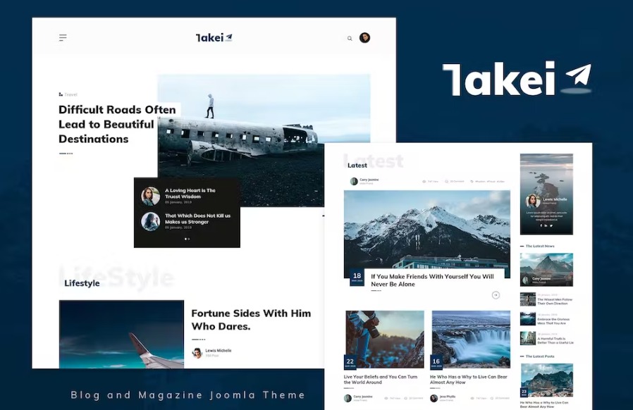 Free Takei Joomla template Download