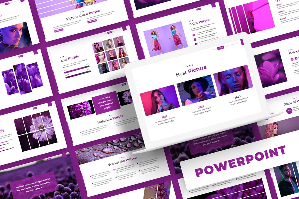 Free Viola Powerpoint Template Download