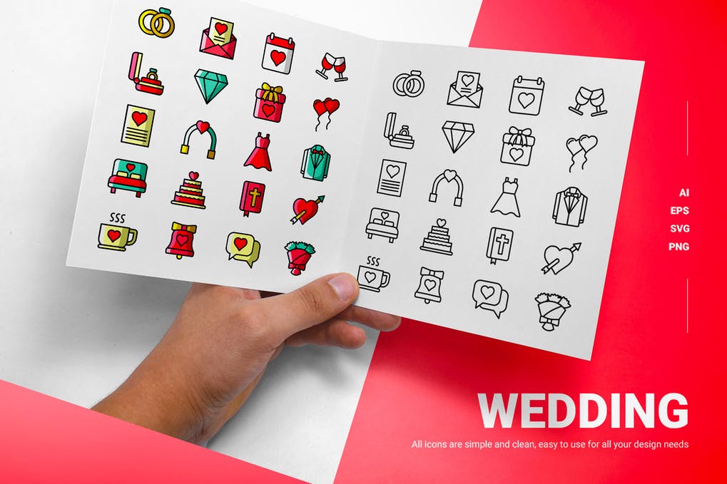 Free Wedding Icons Download