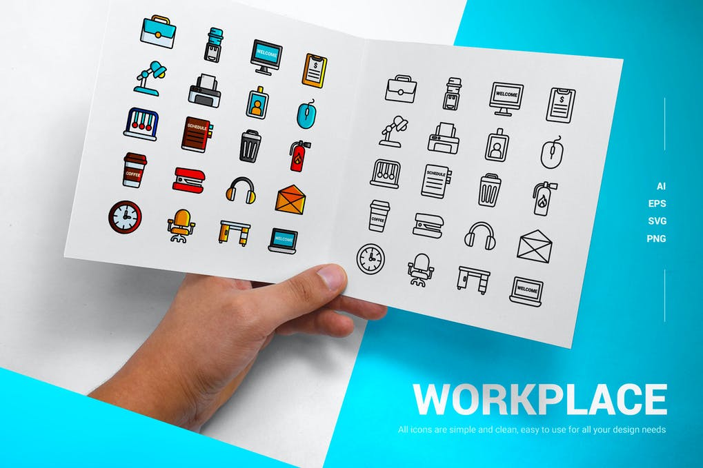 Free Workplace Icons Download