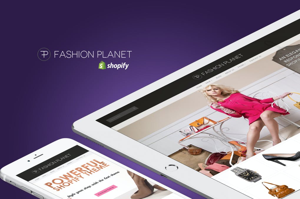 Free Fashion Planet Responsive Shopify Theme Download