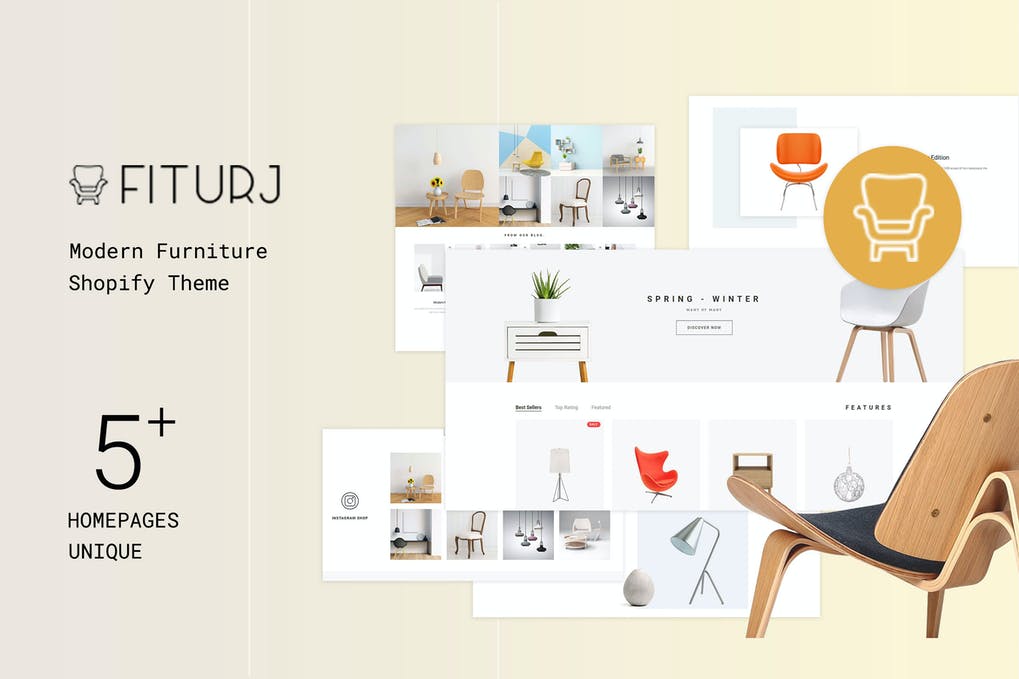 Free Fiturj Modern Furniture Shopify Theme Download