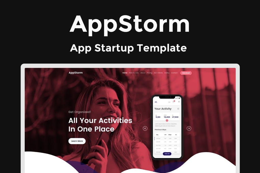 Free AppStorm App Startup Template Download