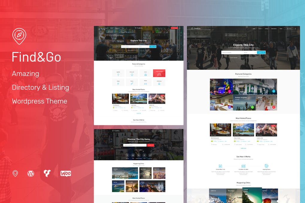 Free Findgo Directory Listing WordPress Theme Download