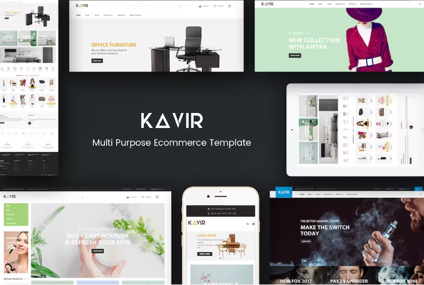 Free Kavir Responsive Prestashop Theme Download