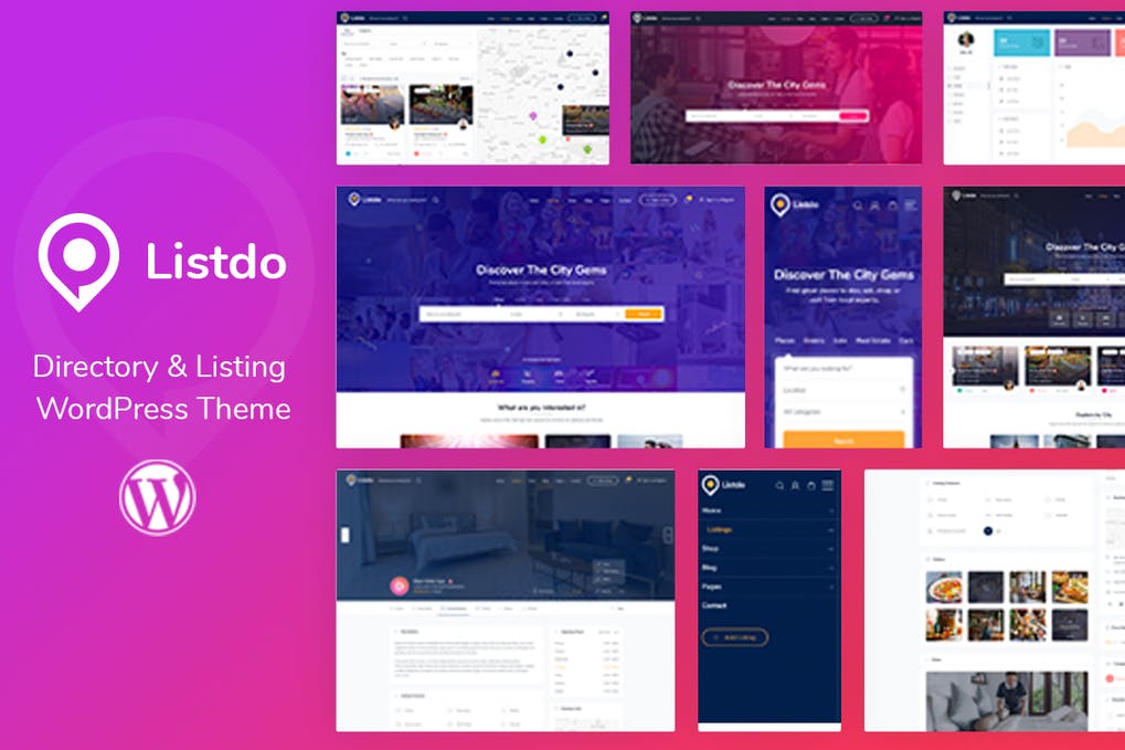 Free Listdo Directory Listing WordPress Theme Download