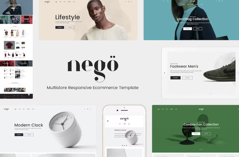 Free Nego Minimalist Responsive Prestashop Theme Download