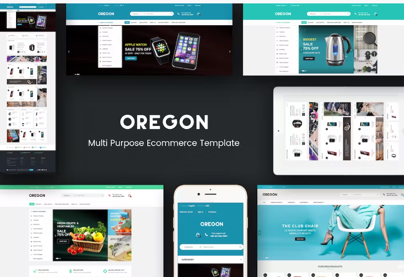 Free Oregon Responsive Prestashop Theme Download