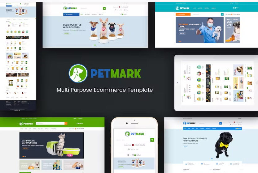 Free PetMark Pet Care Shop Veterinary Magento 2 Theme